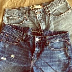 Comfortable jean shorts pair - ‘tomboy’ style
